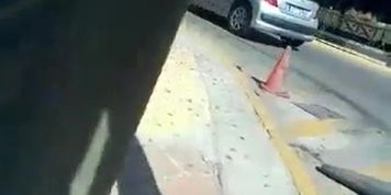 In front of the ATM- NOT mom & NOT her daughter