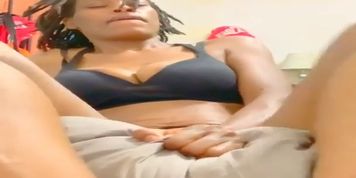 Dry humping my pillow with my bf in the kitchen 