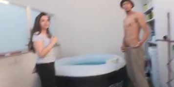 Prude waitress turns into a COMPLETE SLUT when she meets Pep