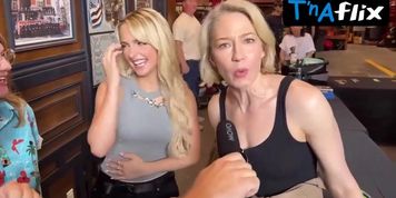 Mckenna Grace Breasts Scene  in Mckenna Grace Celebrating Ghostbusters Day With Carrie Coon