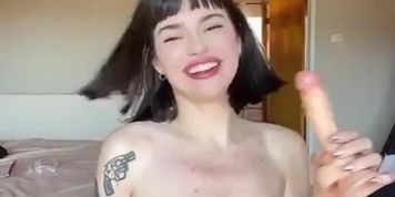 Sabrina Nichole Lesbian Dildo Screw Porn Video