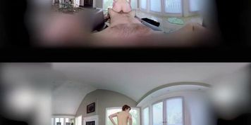 Perfect Redhead gets fucked in VR