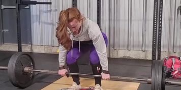 That was a deadlift PR for reps... 335lbs for *go watch the .. by fitlittleredheadfree from OnlyFans | Coomer
