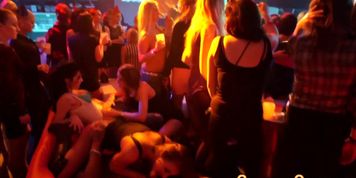 Orgy bitch spitroasted
