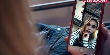 HornyHostel - Jenny Wild Horny Czech Blonde Hardcore Pussy Fuck With Stranger - LETSDOEIT