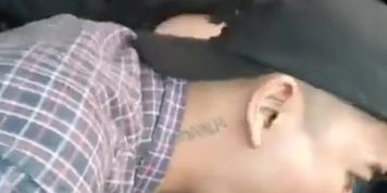 pinoy cum control in car