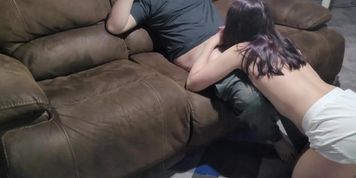 horny step sis seduces me and get creampied (Me get)