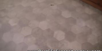 Fucking and squirting in the bathroom