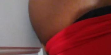 Dildo deep in my asshole. Deep