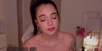 Absolutely stunning Scarlett__baker cumshow pt2