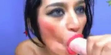 Naughty colombian girl on webcam