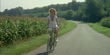 riding along the countryside