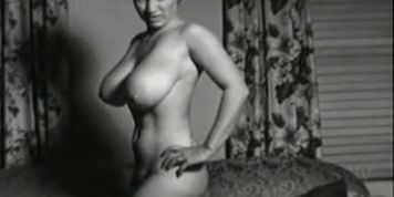 Vintage Porn Clip of hot big boob blonde