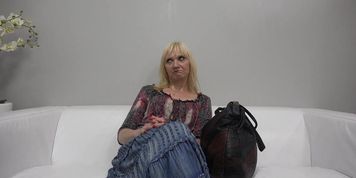 Mature Blonde Pounded At Casting
