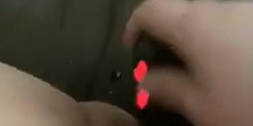 Squirting for daddy loud moans