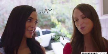 Tushy College Student Uses Her Best Friend To Screw Teacher (Jaye Summers)