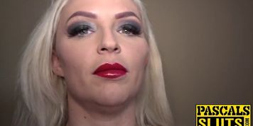 PASCALS SLUTS - Babe with small boobs adores rough sex