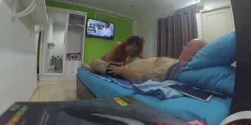 Old Man Fuck Young Thai Gf