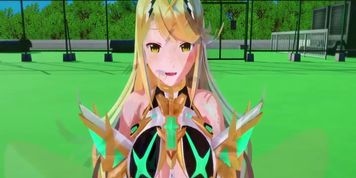 mythra Xenoblade 2 3D HENTAI 1/5