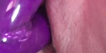 Vibrator on clit
