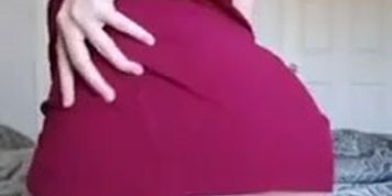 Hot girl watches me cum