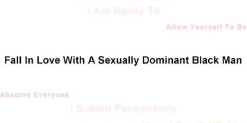 Black Dick Addiction (Subliminal Sissy)
