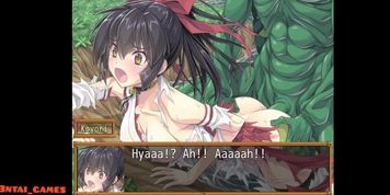 Divine miko koyori caught by a cappa/hentai games gallery