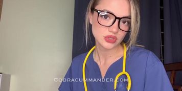 Joi Head Nurse needs Sperm Sample, Positive Femdom Cum Encouragement Non Humiliation 