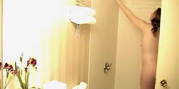 Girlfriend In Hotel Bathroom Shower