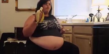 SSBBW Sabrina sprite and banana bloat plus burps