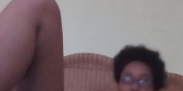 Spanking my ass, showing my boobs, pussy and fucking myself with hairbrush