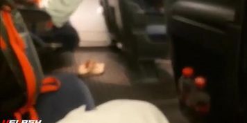 Mature flash and Cum on Sleeping girl