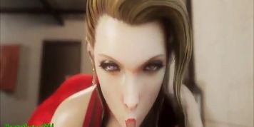 Scarlet FF7 Remake BJ and Doggy