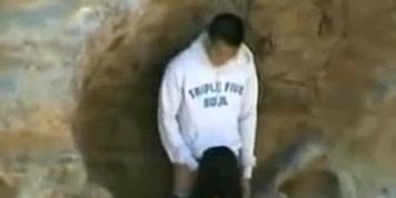 Blowjob sa gilid ng dagat pinutok sa bunganga