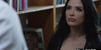 BLACKED This BBC queen finds black nerd with huge dick ! (Katrina Jade)