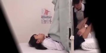 Anal exam  creampie young 
