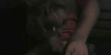 Hooker Sucks Dick In The Backseat Of A Car