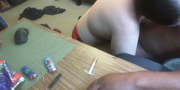 Semi Bi Athletic Black Guy Deepthroat Artist Cum Swallow
