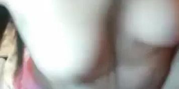 Sexy webcam of Asian girl playing pussy