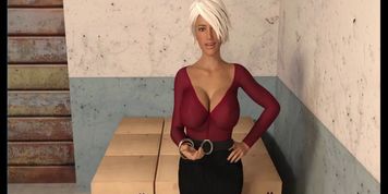 Lunars Chosen 15 Amy Models Topless and a Blowjob