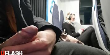 Flashing on the train