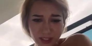 Outside masturbate 005