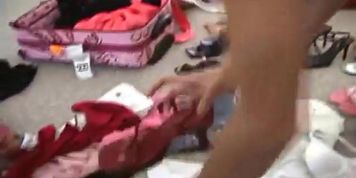 Kitty Jung Katzu -  Clothes change and dildo play