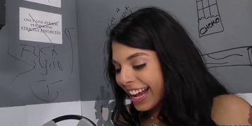 DOGFARTNETWORK - Alexis Fawx and Gina Valentina Share BBC - Glory hole (Gina Valentino)