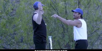 Daughterswap - Teen Tennis Stars Ride Stepdads Dick (Alexis Texas, Raven Reign)