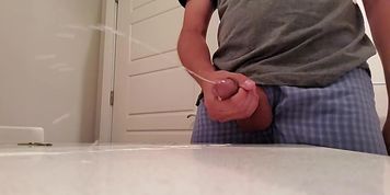 Huge Cumshot - Cum Stream