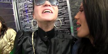 Lots of horny sluts sucking and fucking video (Celine Noiret, Chelsy Sun, Lola Wan, Nicole Vice, Valentina Ross)