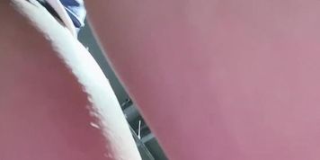 【Video】abs roller from below? Since the school post was del.. by yanagimaru from OnlyFans | Coomer