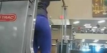BIG ASS IN MY GYM  GUADALAJARA MEXICO