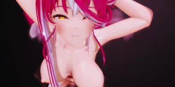 [R18][Vtuber MMD] Marine - Bass Knight